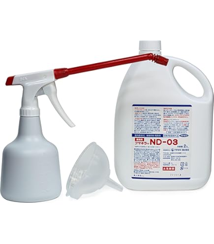 Amazon.co.jp: 【セット】 ノミ ダニ駆除用殺虫剤 ND-03（2L） ＋小型